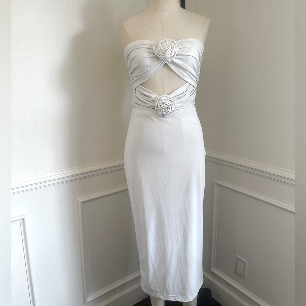 NWOT Kenny Kobo Elegant Strapless Dress